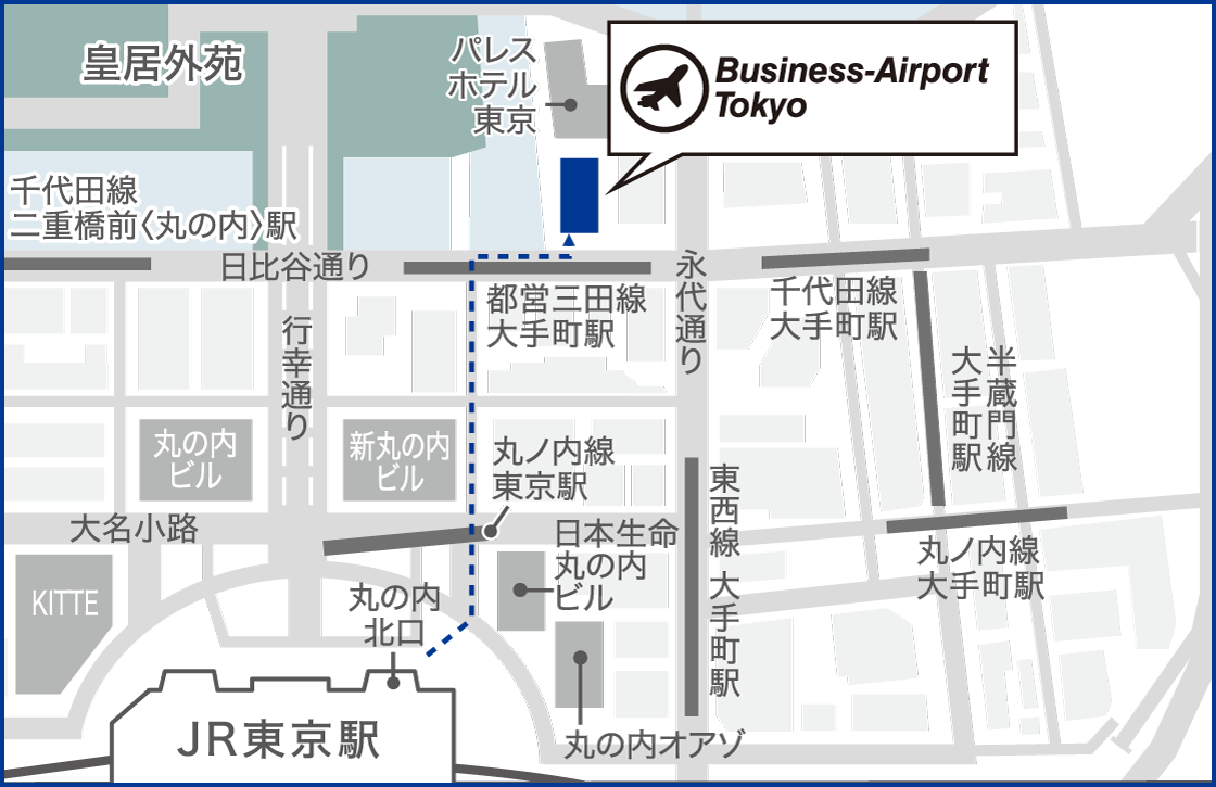 駅からの行き方:地図