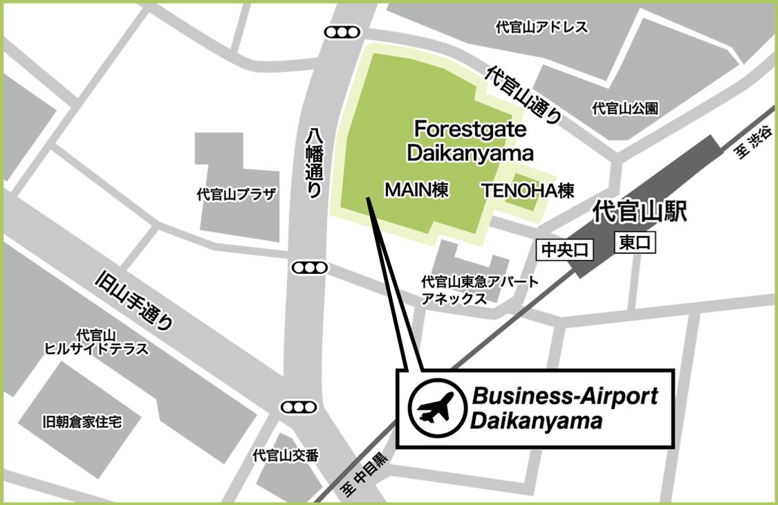 駅からの行き方:地図